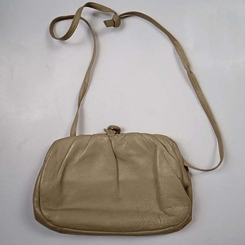 VTG,LEATHER ETRA HANDBAGS AND SHOLDER BAG